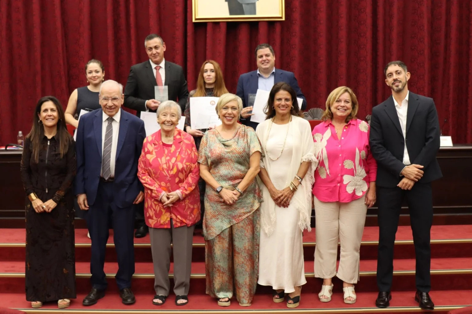 Galardonados y participantes en los Premios Alumni US 2026 de la Universidad de Sevilla.
